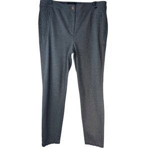 2/$30 Talbots Size 10 Womens Gray Slim Fit Pants